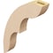 Ekena Millwork 3-inch W x 16-inch D x 22-inch H Ozark Rough Cedar Woodgrain TimberThane Knee Brace, Primed BRCUR03X16X22OZKRCPR - alternate 3